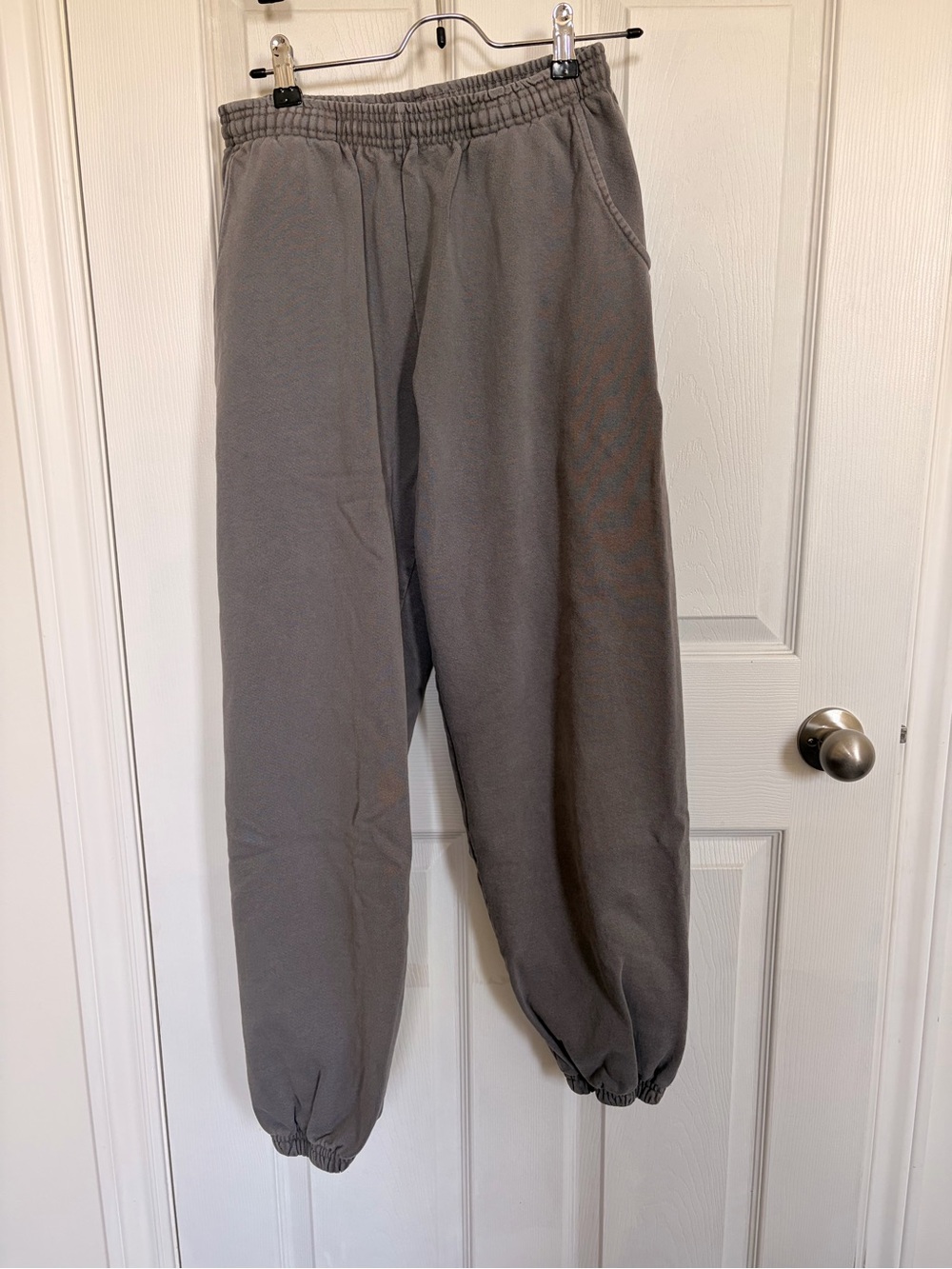 LA Apparel Los Angeles Apparel sweatpants | Grey | 14oz heavy fleece 100% cotton